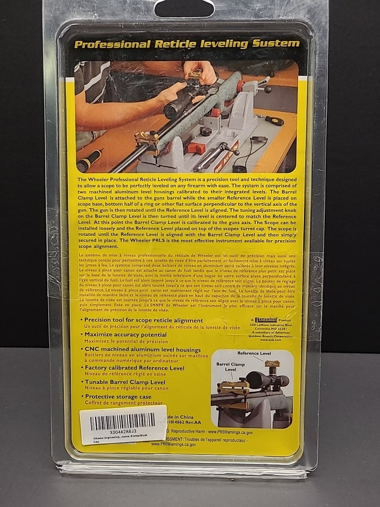 Wheeler Engineering Professional Scope Leveling System New