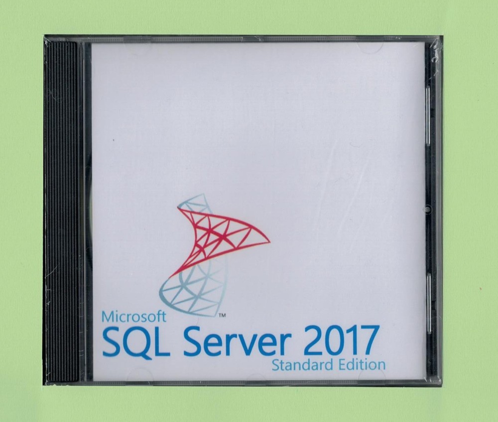 SQL Server 2017 Standard w Unlimited CALs New Authentic Retail Microsoft License