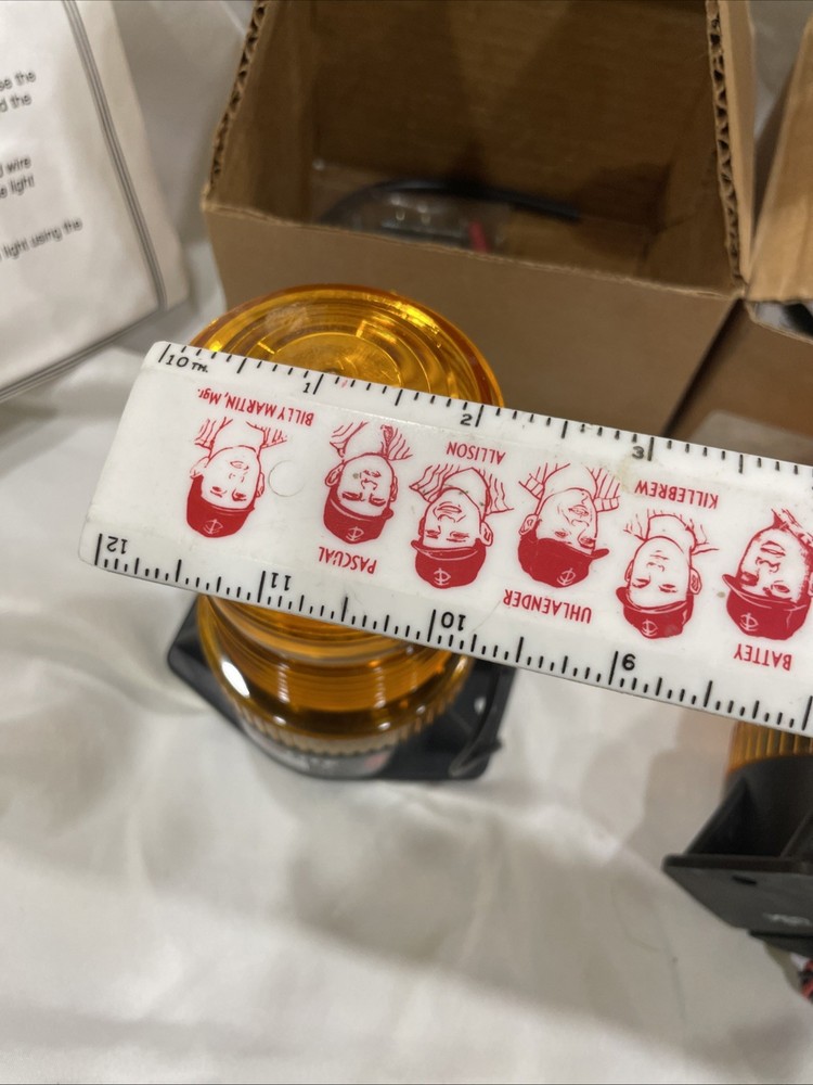 Meteorlite Amber Strobe