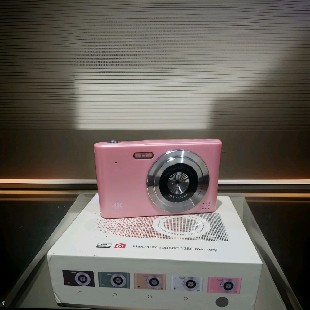 Digital Camera, 44MP Full HD 1080P Point & Shoot Camera Max support 128G Memory