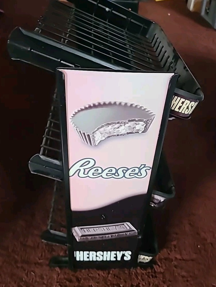 Vintage Hersheys And Recees Candy Rack