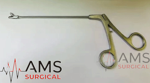 Arthroscopy Basket Punch Forceps 3.5mm Bite Serrated Tip Reusable Ortho