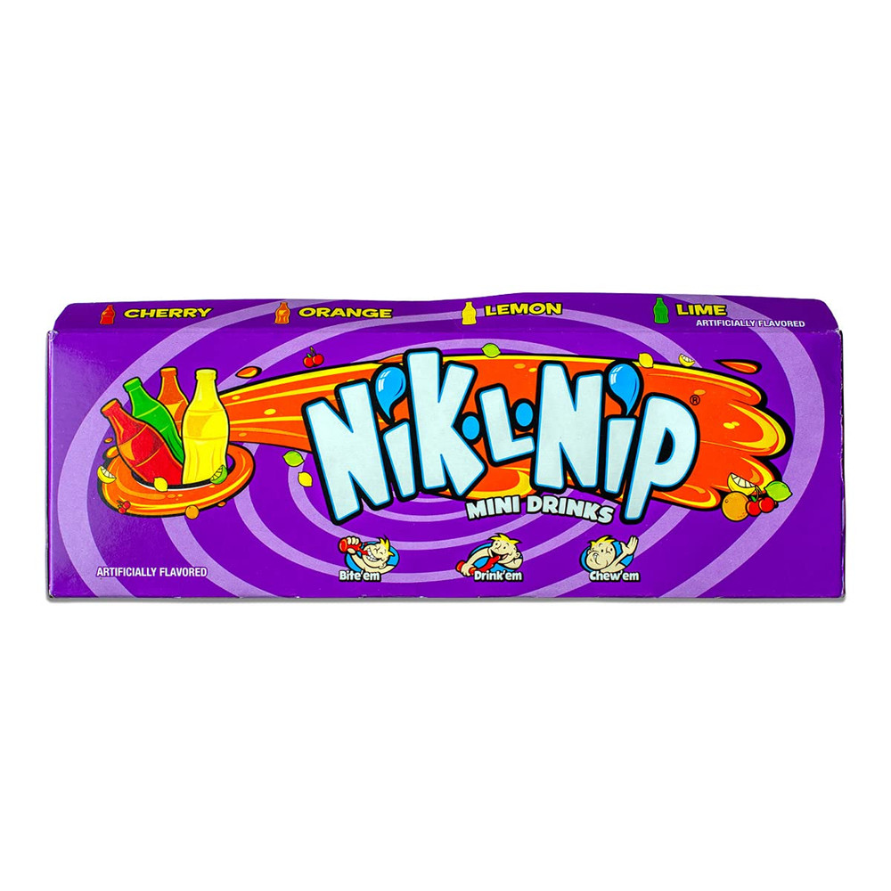 Nik L Nip Candy Wax Bottles - 72 Ct