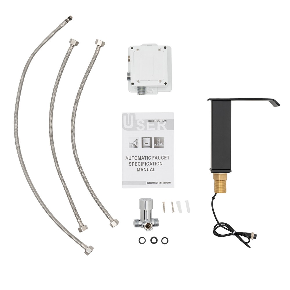 Touchless Waterfall Bathroom Faucet with Infrared Sensor for Easy Use
