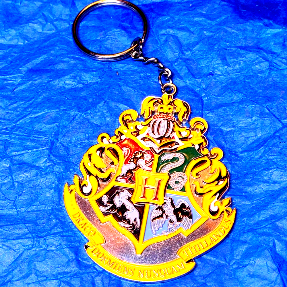 Harry Potter House Crest Keychain