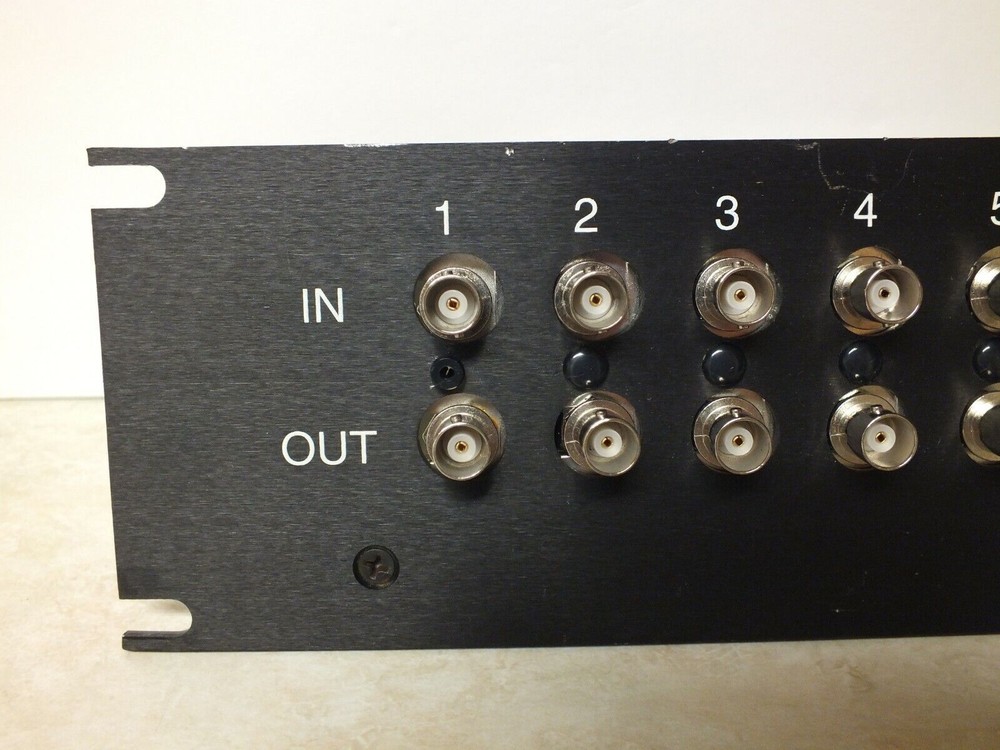Ditek DTK-RM16 Composite Video Protector 16 Channel Surge Supressor Rack Mount