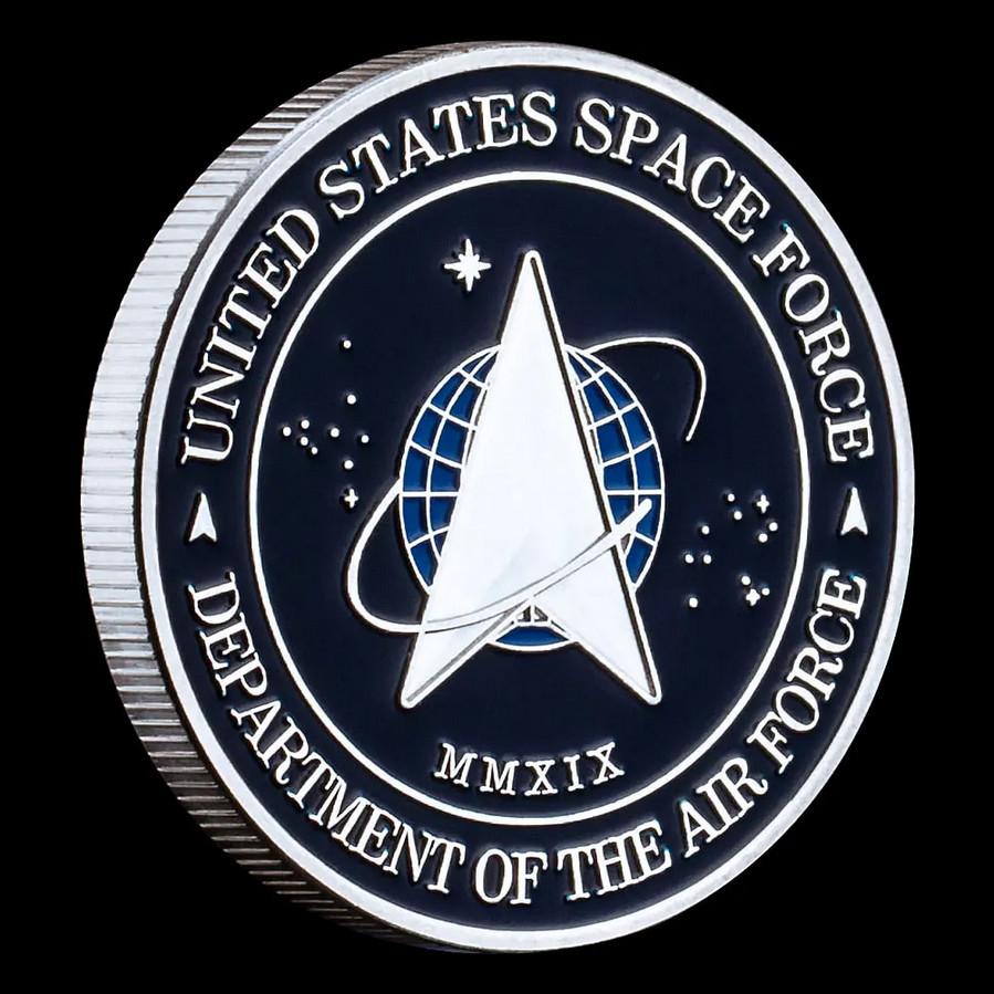Space Force Space Command Challenge Coin Collectable Commemorative Military 1-pc