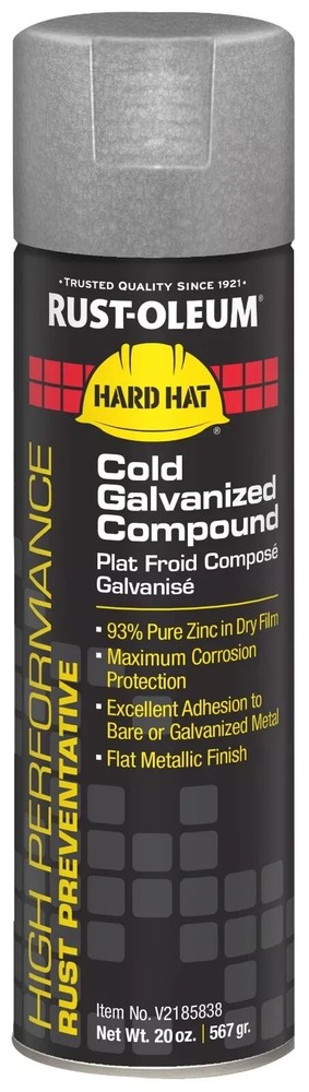Rust-Oleum Cold Galvanized Compound Rust Preventative V2185838 20 oz NEW