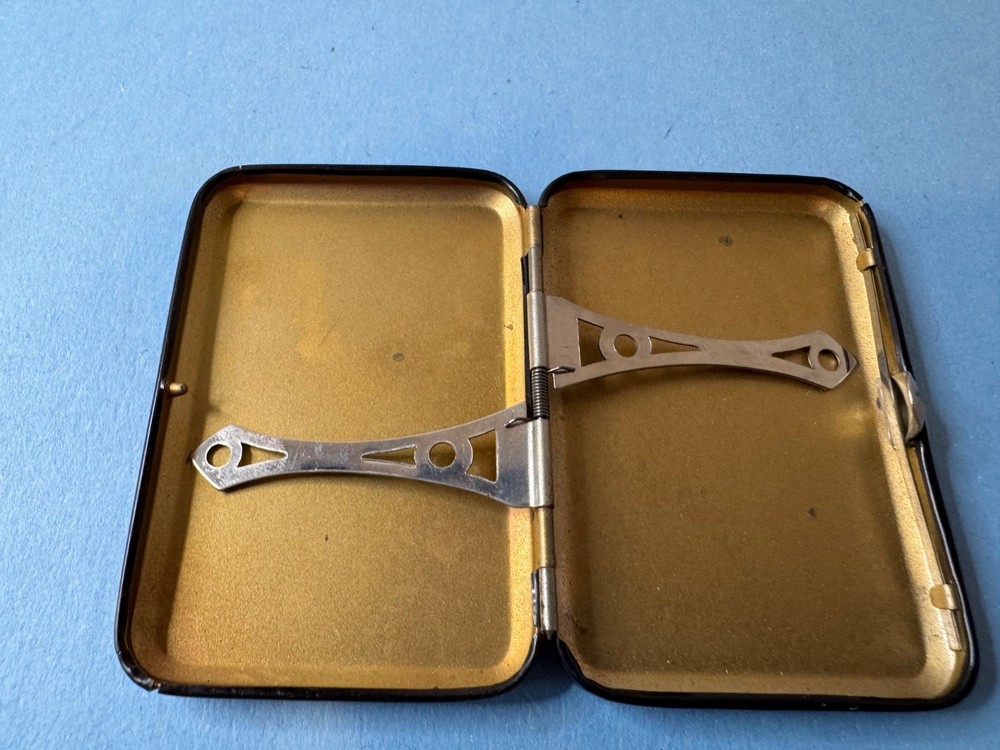 Old Germany Enameled Cigarette Case Victorian