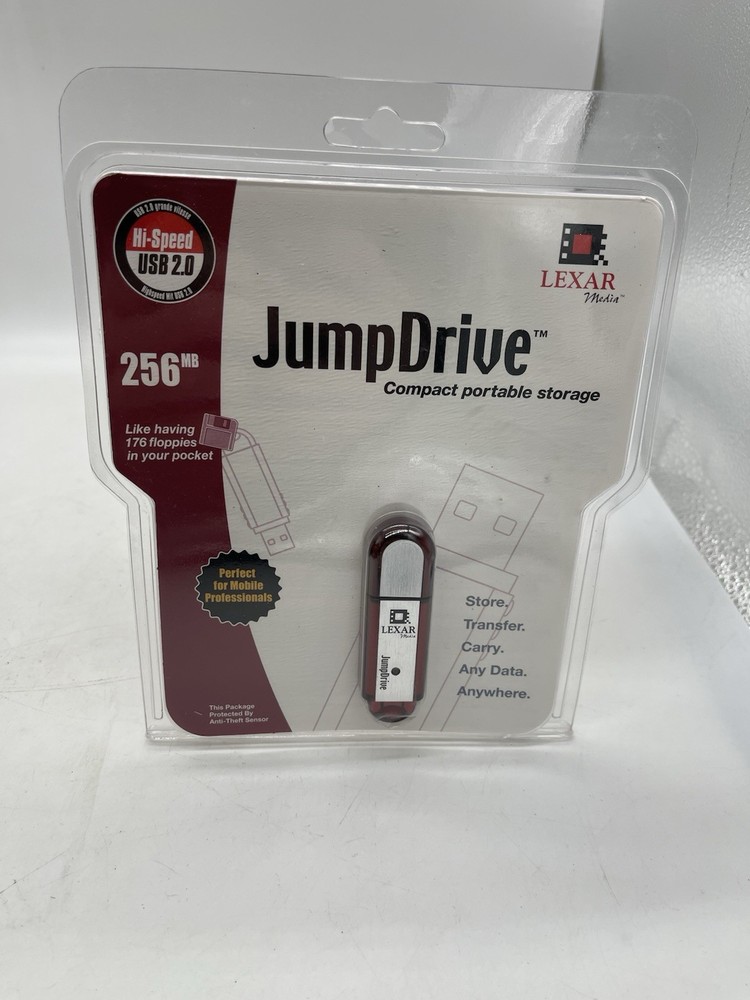 Lexar USB JumpDrive 256mb New!