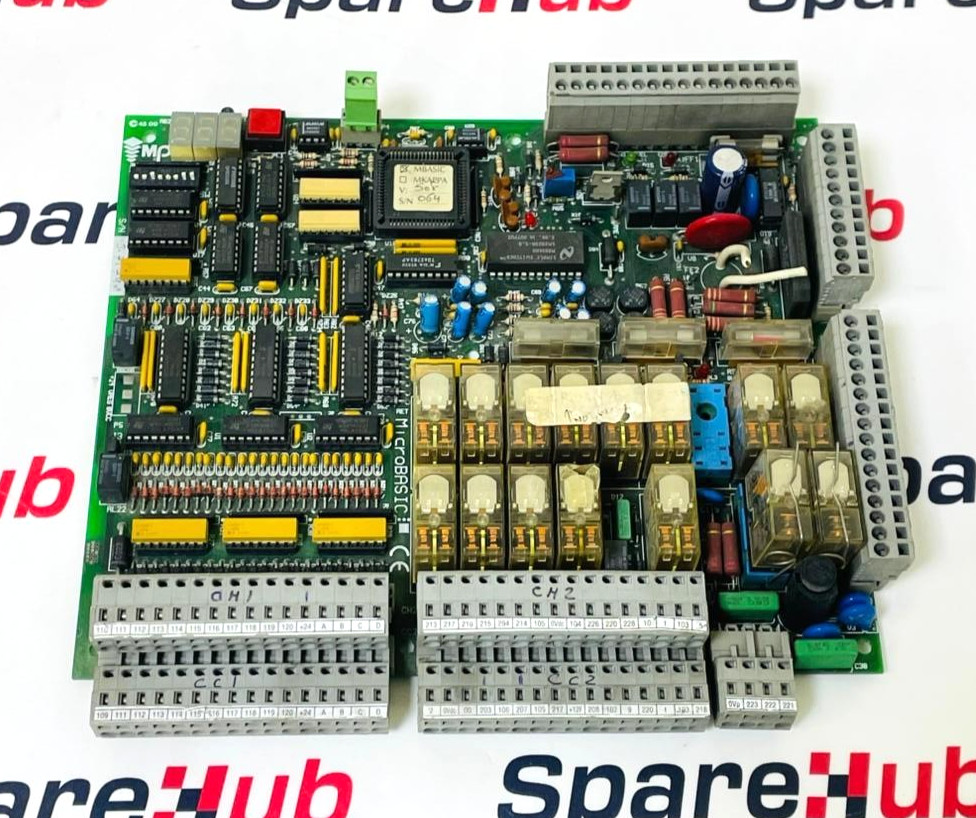 MicroBasic Industrial Relay Control PCB