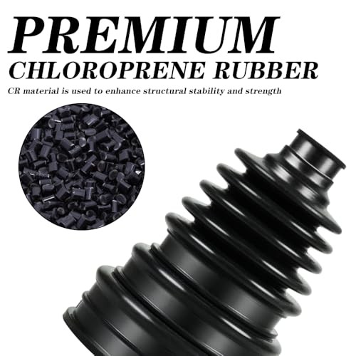 2PCS Universal CV Joint Boot Kit - Silicone Dust Boots for 2PCS CV Boot Kits