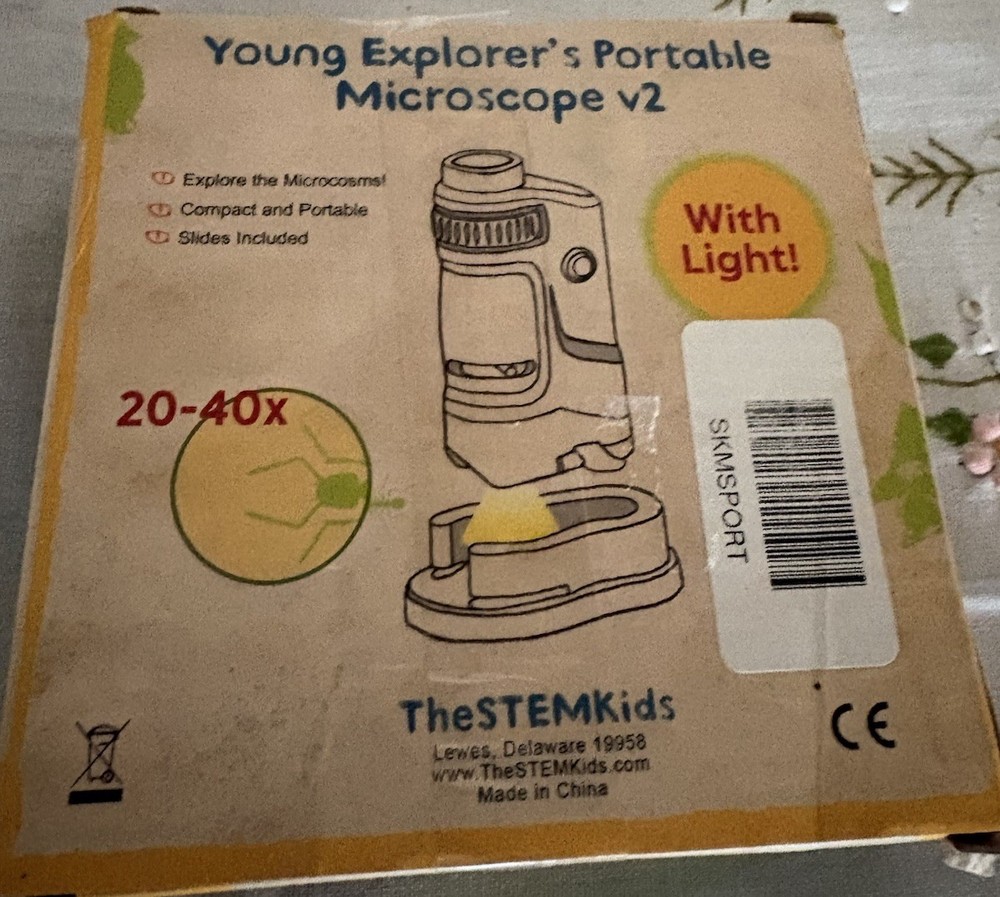 The STEM Kids Portable Microscope