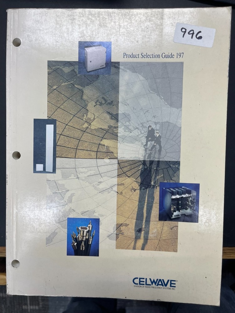 CELWAVE ANTENNA COMPONENT CATALOG 1997