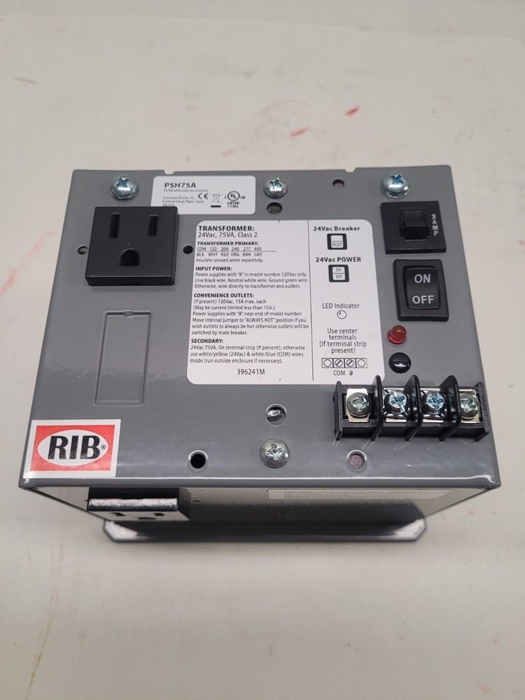 Functional Devices RIB PSH75A Enclosed Single 75VA
