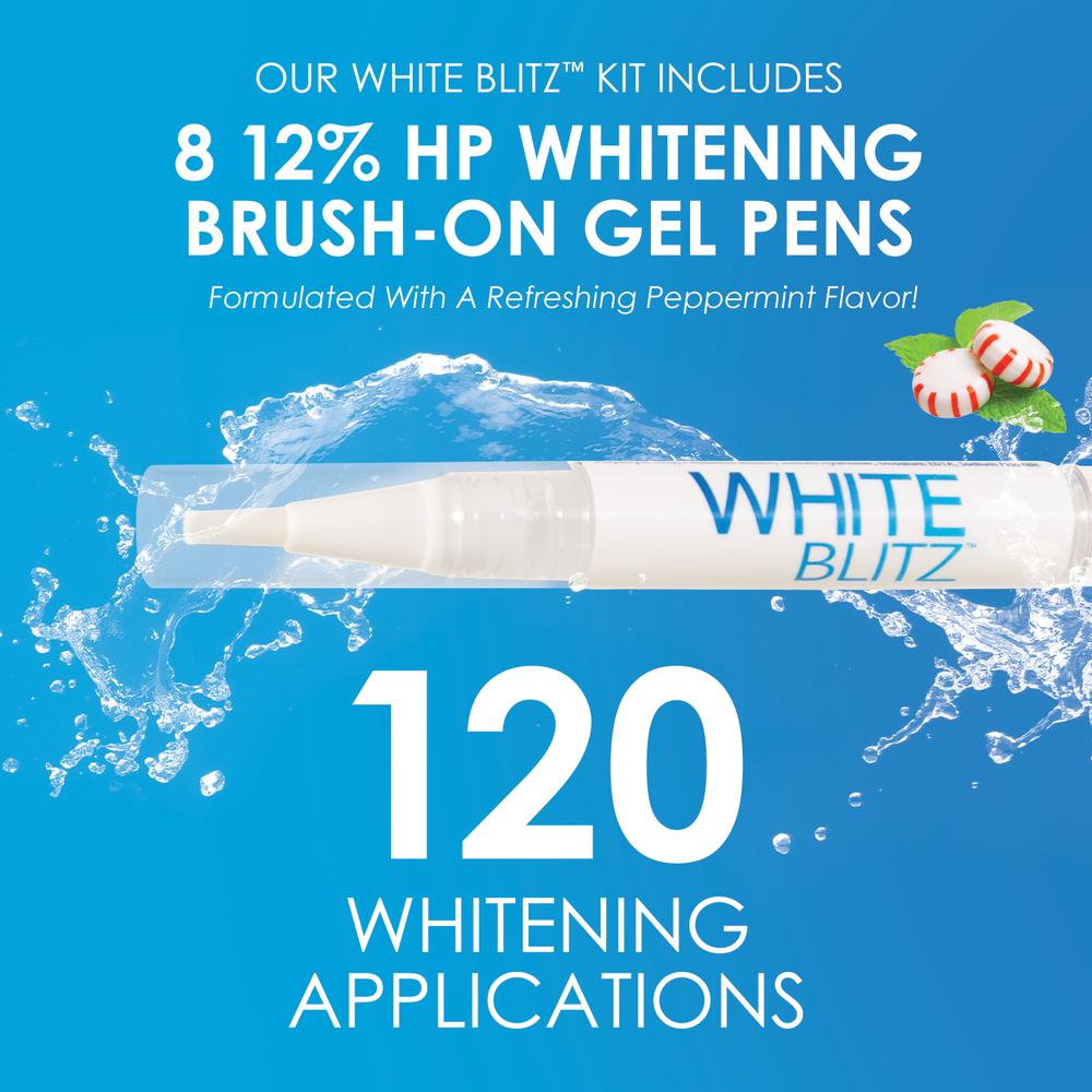 120 Application Complete White Blitz Illuminating Teeth Whitening Kit