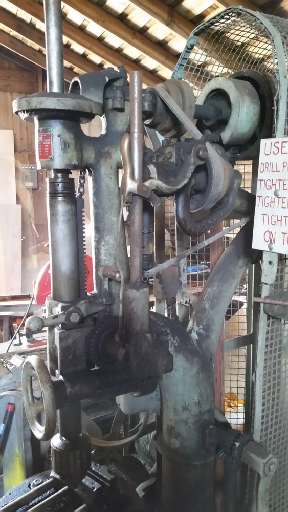Canedy Otto No. 21 Drill Press Working Condition