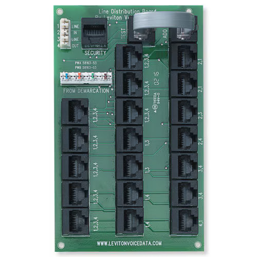 Leviton Telephone Line Distribution Board (47603-TDM)