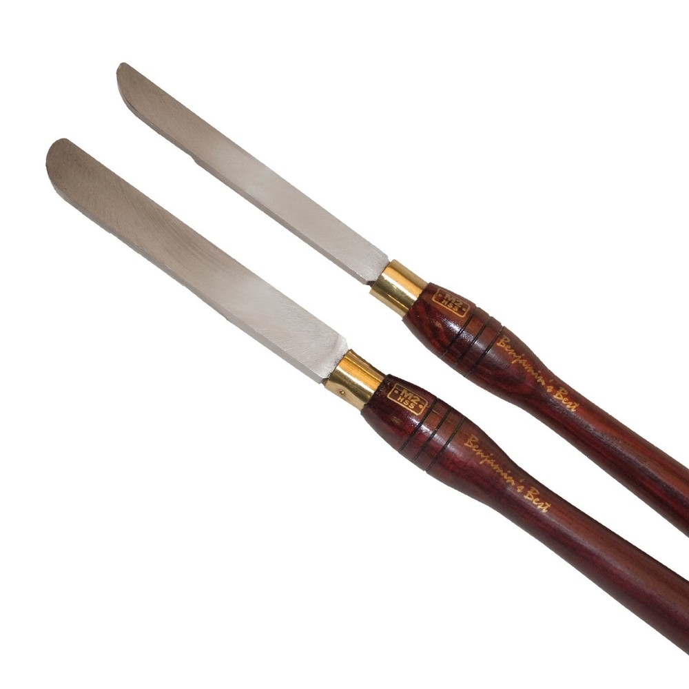 PSI Woodworking LCSIDE2 HSS Inboard Side Scraper 2pc Set Lathe Bowl Turning