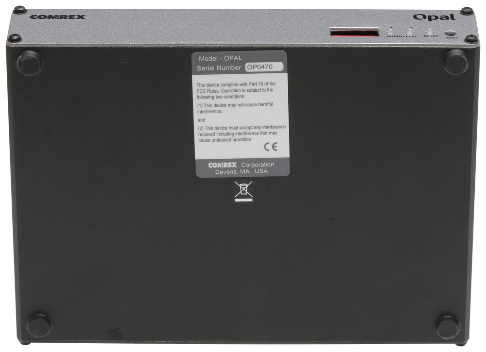 Comrex Opal Digital Wideband Broadcast Opus Codec 2-Line Audio Over IP Endpoint
