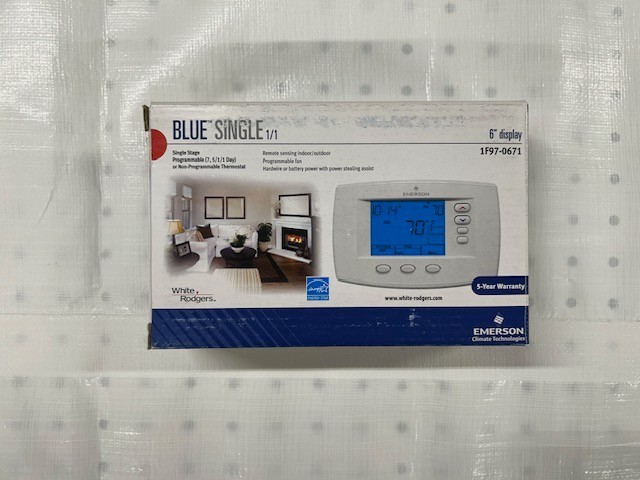 Emerson Climate Technologies - White Rodgers - Single Stage - Digital Thermostat