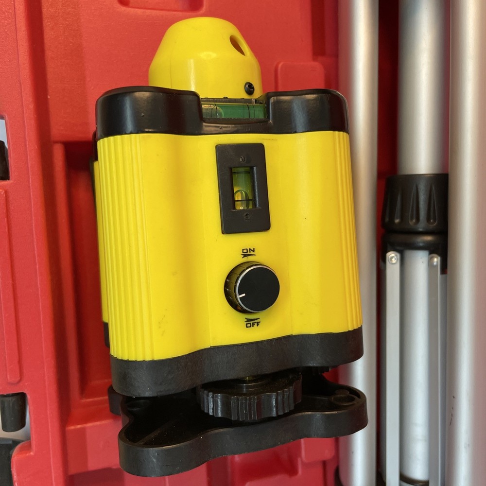 Silverline 273233 Rotary Laser Level - 30M Range - Pre Owned - See Description