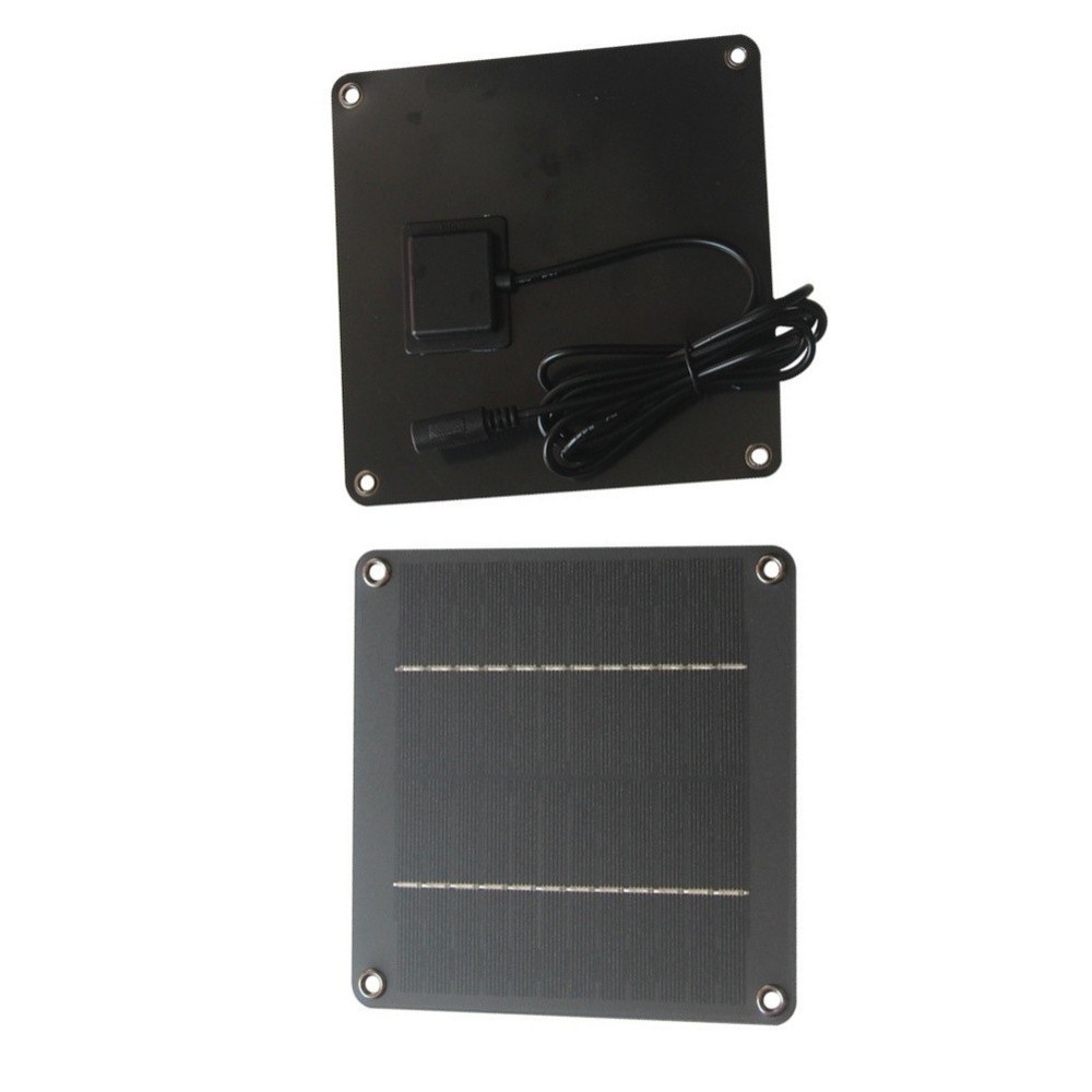 Energy Efficient 12V Solar Panel 1.5 Meter Cable 5521 Female DC Interface