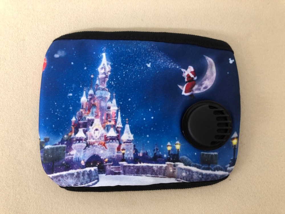 Christmas Design Face Mask Cloth Washable with Vent