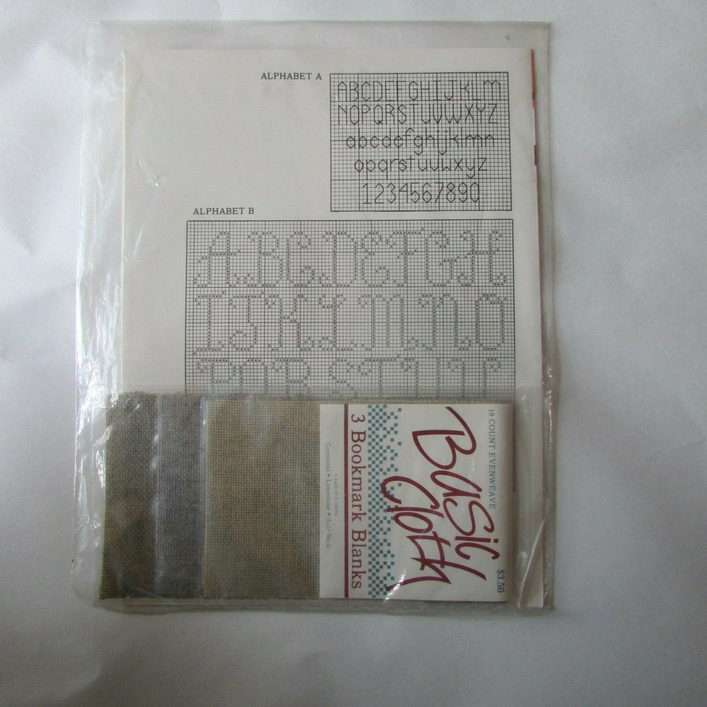 Back Street Designs Basic Bookmarks II Needlepoint NOS