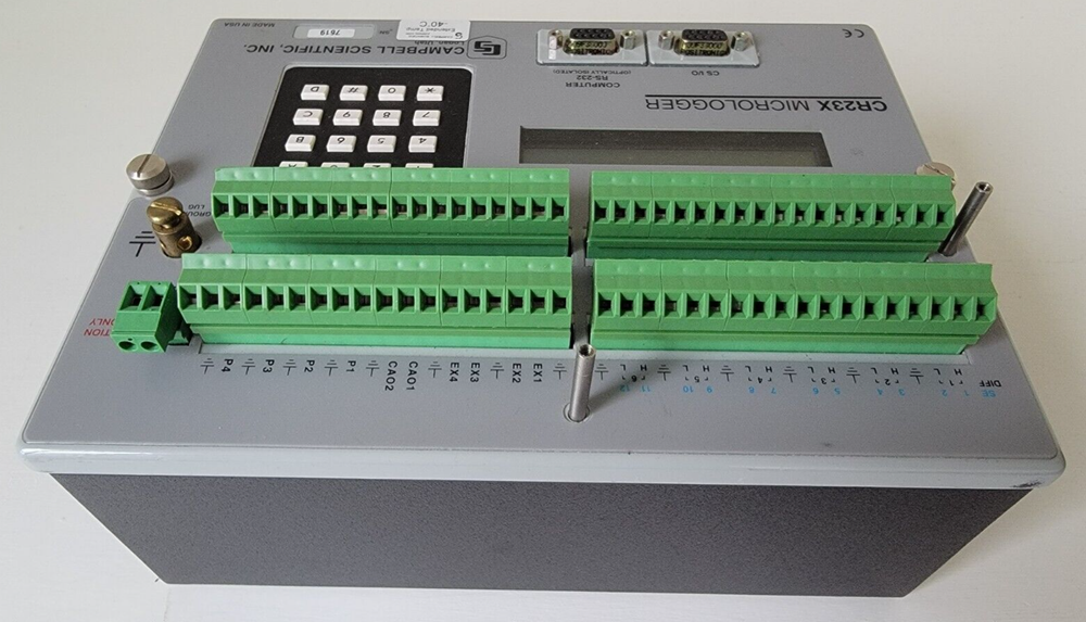 4MB Campbell Scientific CR23X Datalogger - Extended Temp - Fully Tested