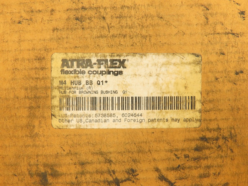 Atra-Flex M4 Hub BB Q1* Millenium Flexible Coupling 70mm ID 162.5mm OD