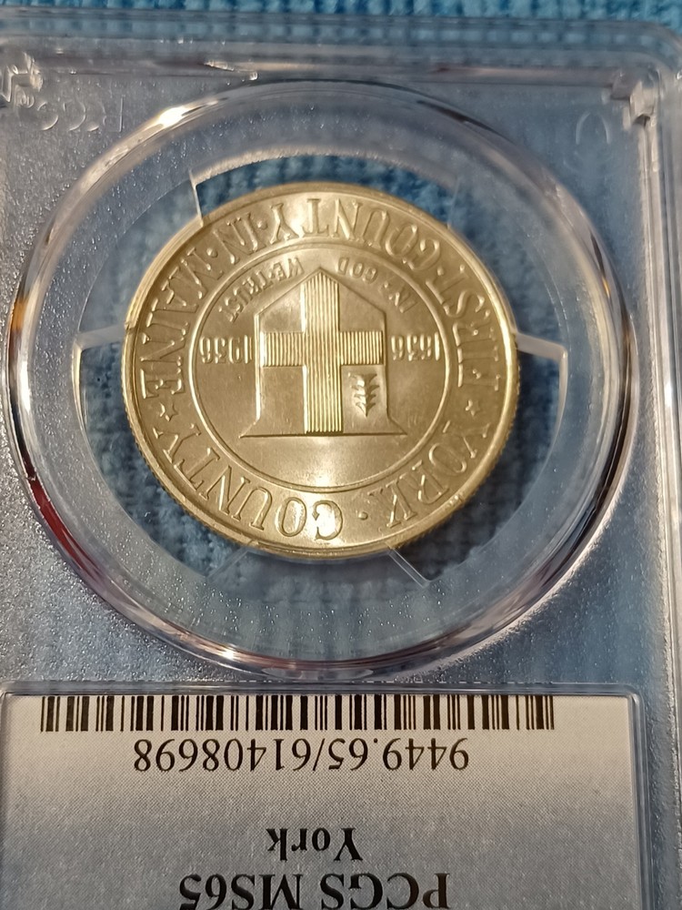 1936 York County Commemorative Half Dollar PCGS MS 65 Solid Full Luster GEM