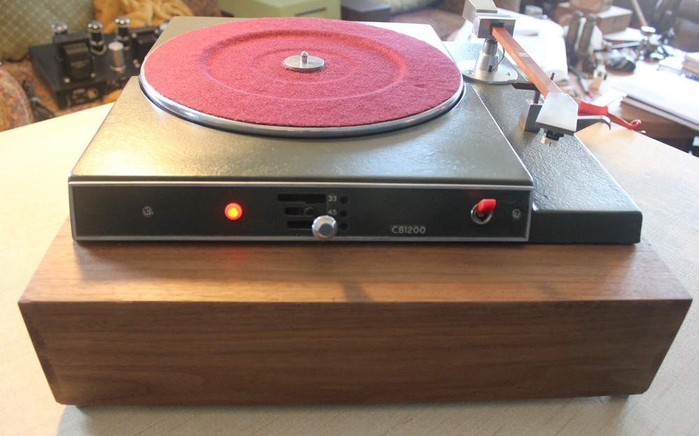 Gates CB1200 Broadcasting Turntable Micro Trak 303 Professional Arm Excellent