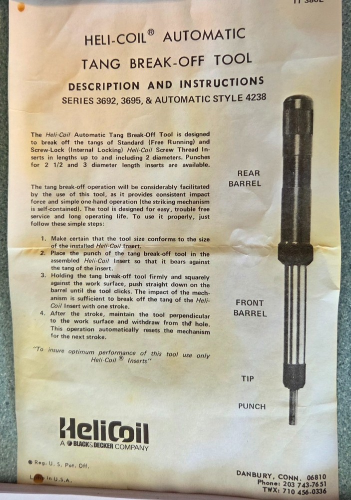 Heli Coil (mix match) kits