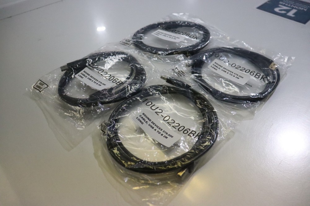 (OPEN BOX) SOUND DEVICES USB A TO B 2M LONG