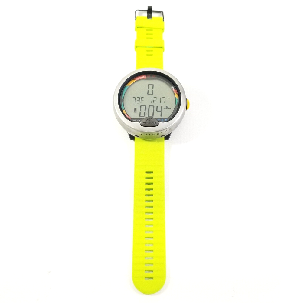 Oceanic Versa Pro Air / Nitrox Scuba Dive Computer New Battery & Lime Strap