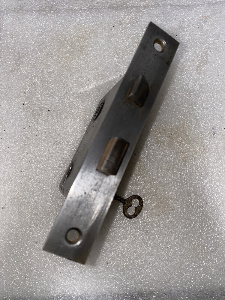 Antique Corbin Mortise Steel Faceplate