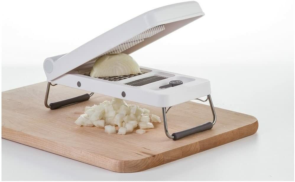 PL8 Professional 3 Cup Vegetable Chopper, White