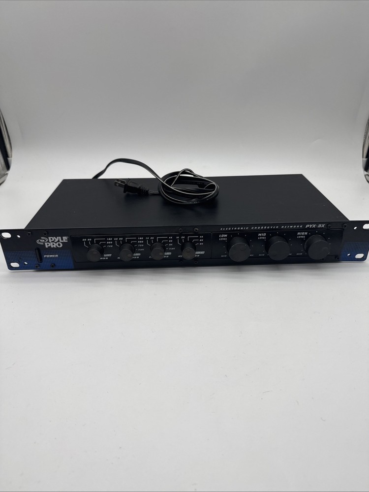 Pyle Pro Pyx-3x Electronic Crossover Network 4-Channel Speaker Selector