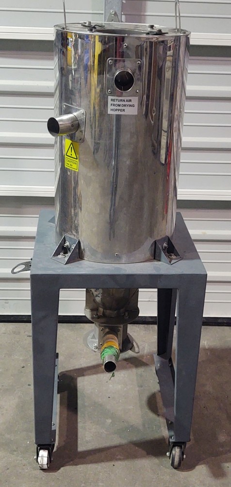 🔥PPE Drying Hopper with Cart Plastic Process Equipment #2