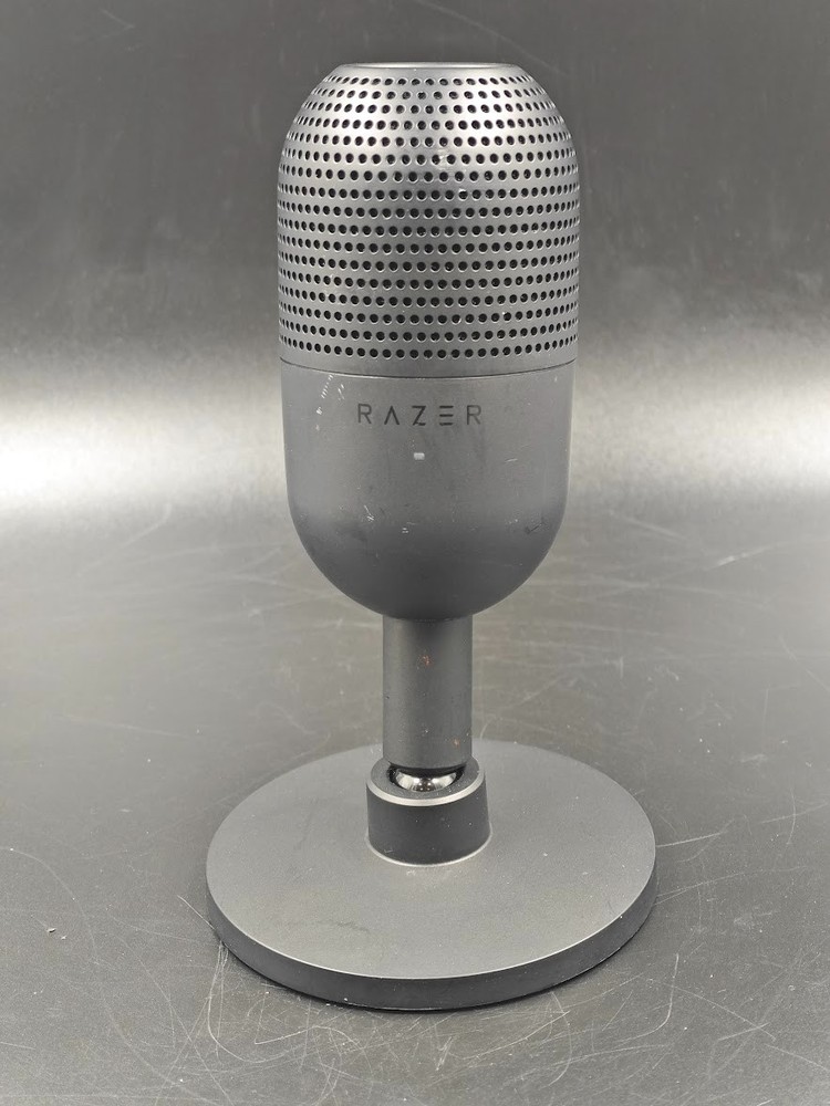 Razer Seiren Mini Microphone Black Used Working