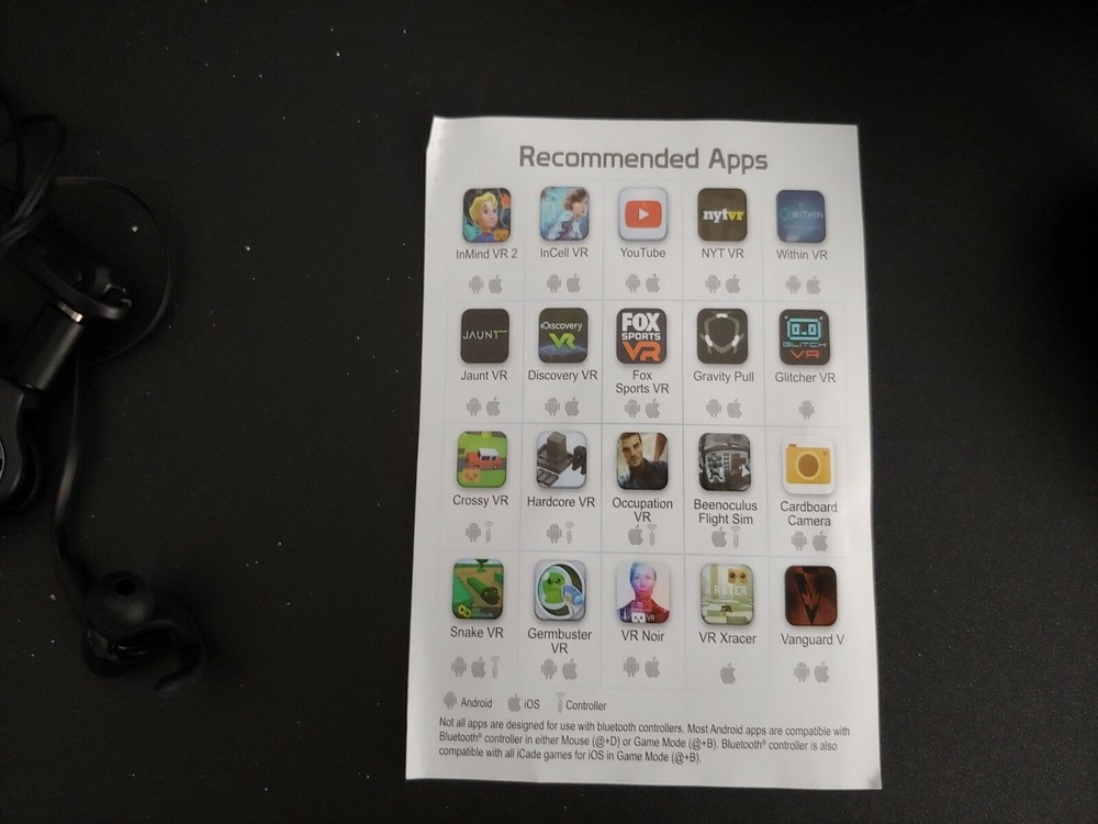 Utopia 360 Virtual Reality 3d Headset