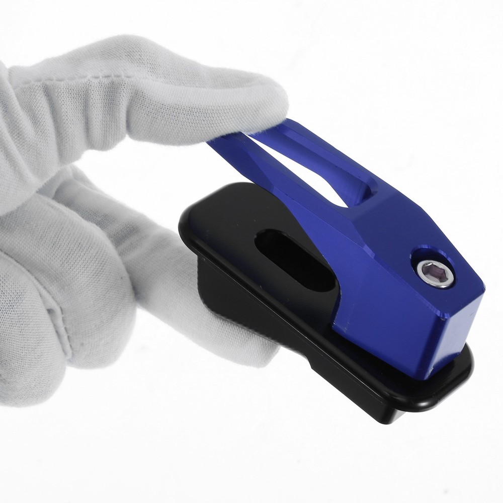 Motorcycle Storage Hook Square 1 Set Blue 78mm