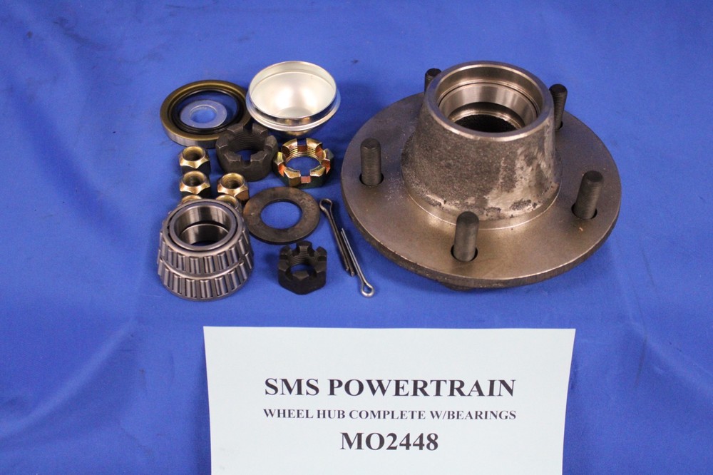 MO2448 WHEEL HUB COMPLETE W/BEARINGS for Bush Whacker