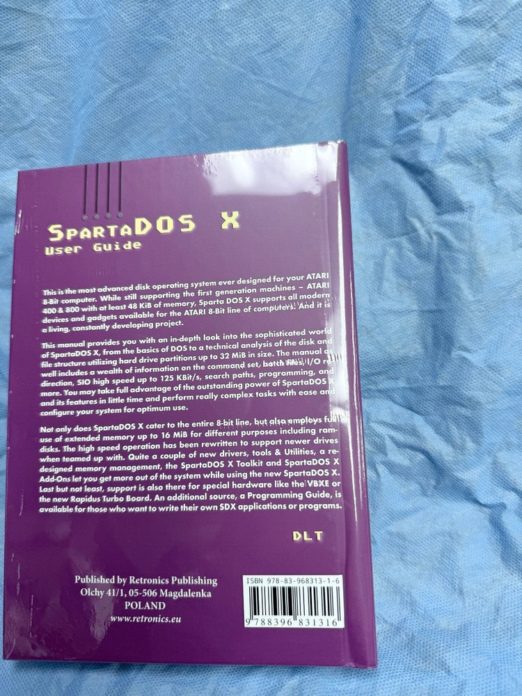 Atari - SpartaDOS X ver. 4.50 - User Guide