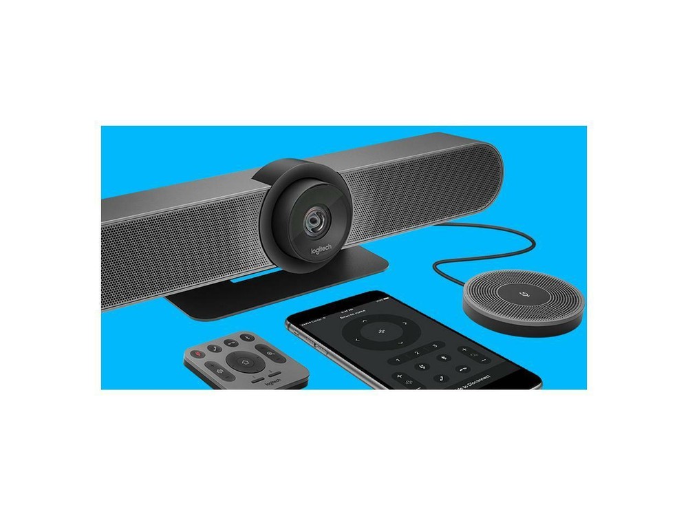 Logitech 993-001389 RF Wireless Replacement Remote for MeetUp Conference Camera