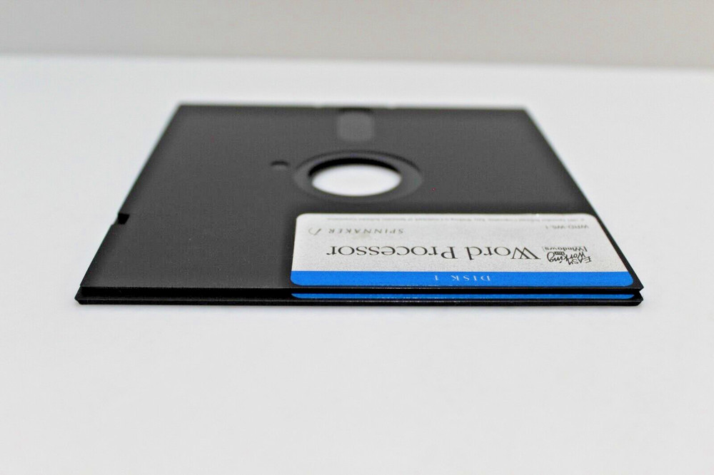 Word Processor; Easy Working for Windows - 5 1/4 Floppy Disks, Spinnaker 1992