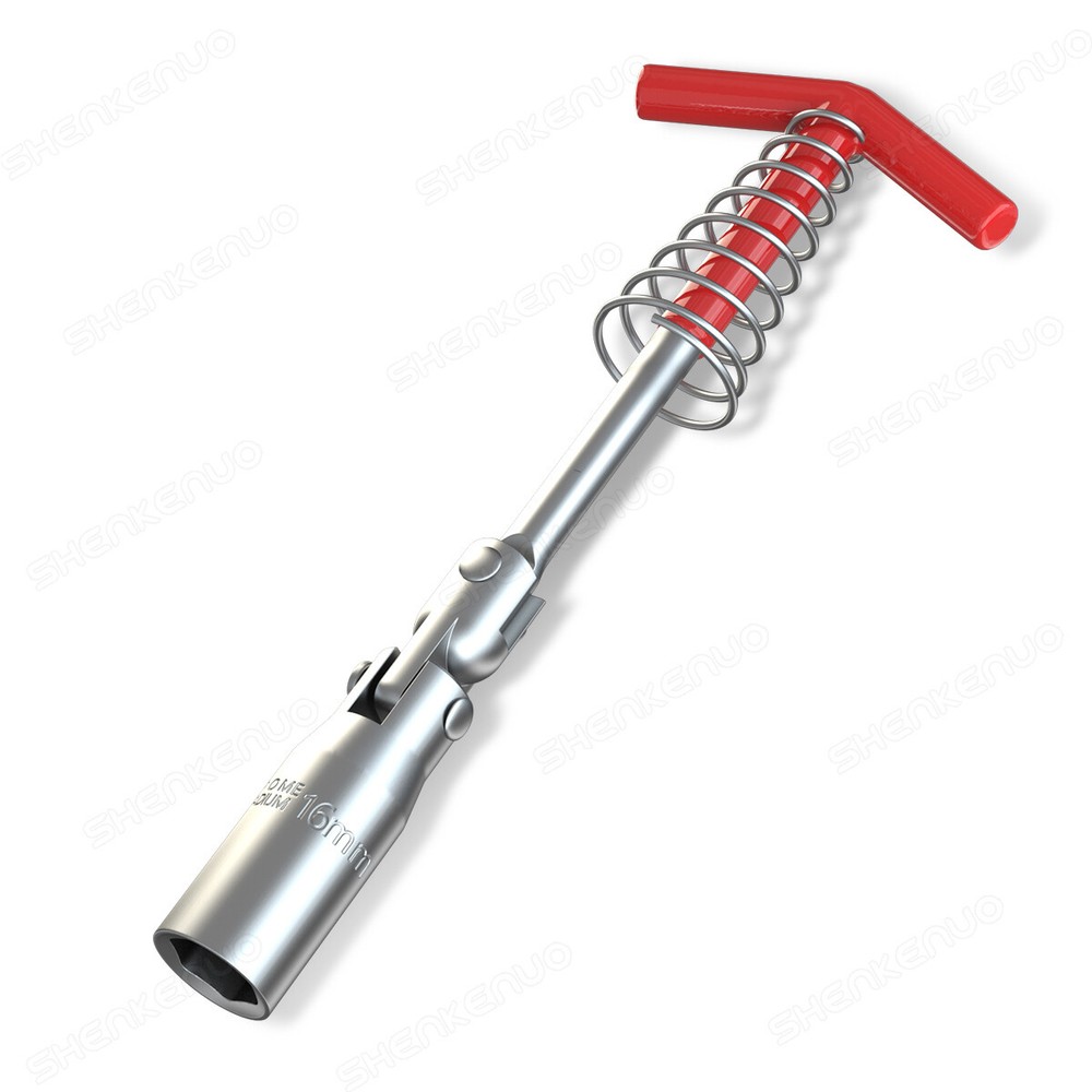 1PC Auto Spark Plug Removal Tool 16mm T-Bar T-Handle Spanner Socket Wrench
