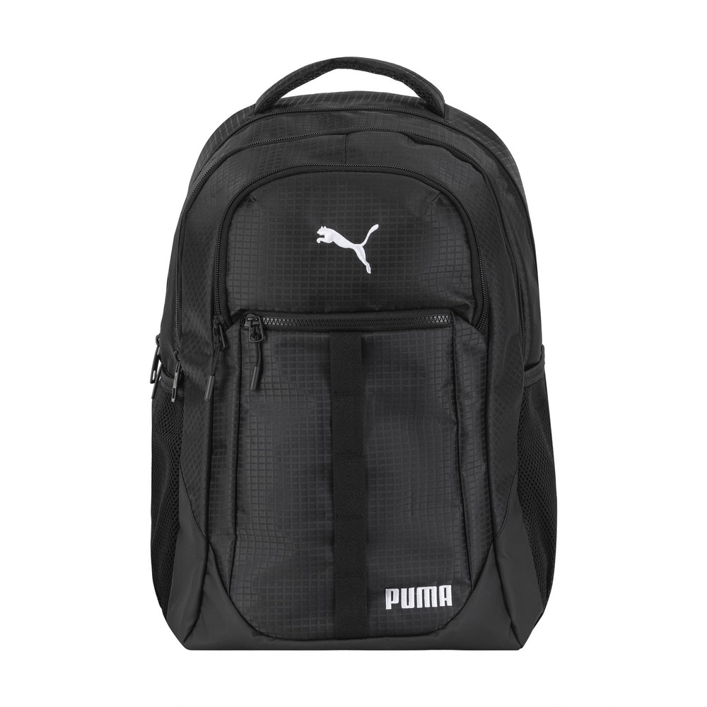 PUMA Strategy Backpack, Black, OS Large, Black/White