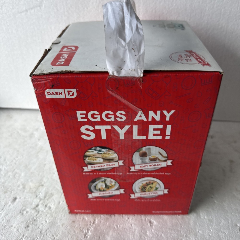 Dash Deluxe Rapid Egg Cooker Electric 12 Capacity Soft Boiled